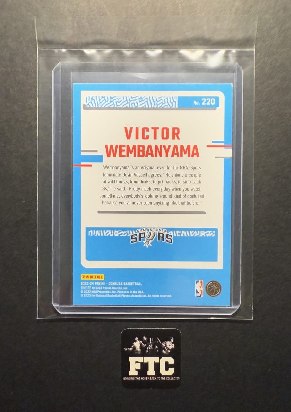 Victor Wembanyama, 2023 Donruss, RC - Image 2