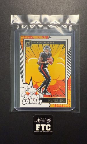 Michael Penix Jr., 2024 Donruss, Bomb Squad, RC