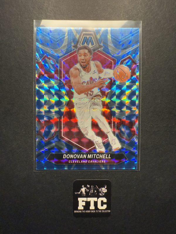 Donovan Mitchell, 2023 Mosaic, Blue Reactive