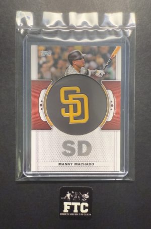 Manny Machado, 2023 Topps, Commerative Team Logo Relic Card