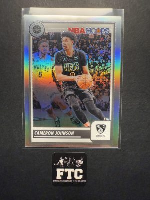Cameron Johnson, 2023 NBA Hoops Premium, Silver