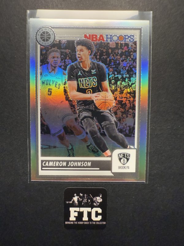Cameron Johnson, 2023 NBA Hoops Premium, Silver