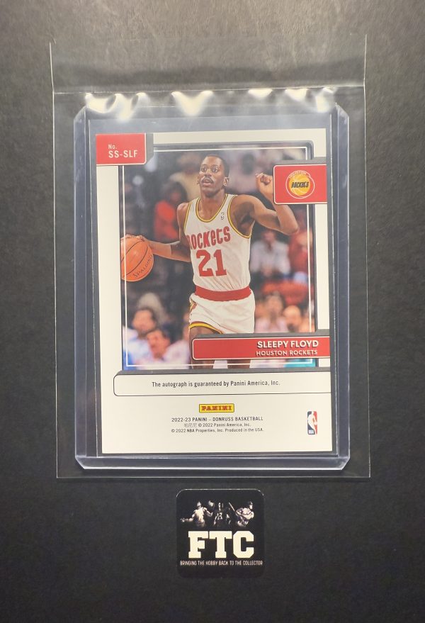 Sleepy Floyd, 2022 Donruss, Signature Series, AU - Image 2