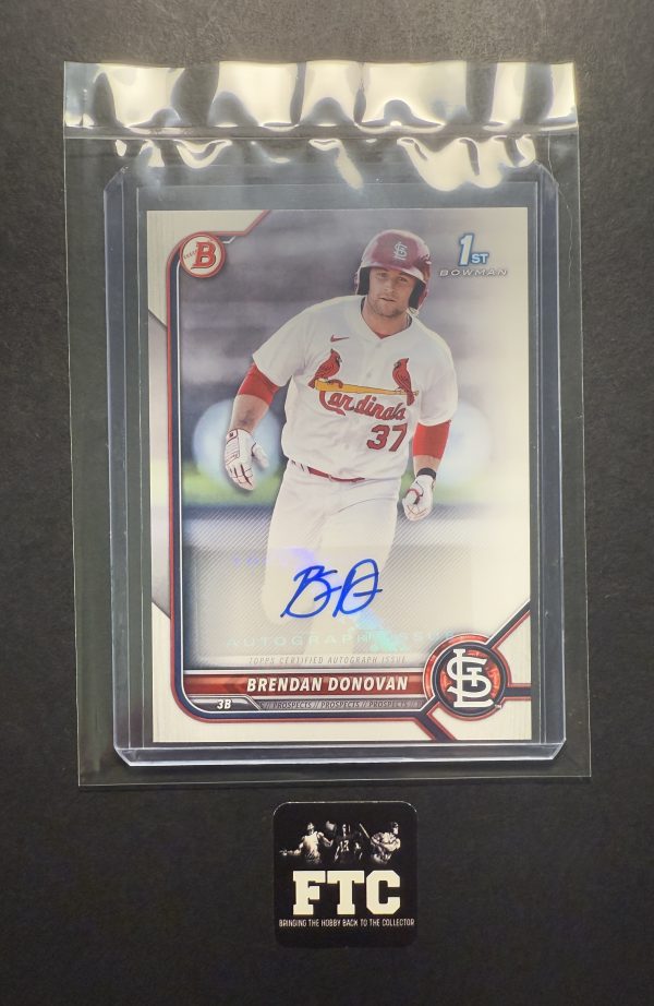 Brendan Donovan, 2022 Bowman, AU, 1st Bowman