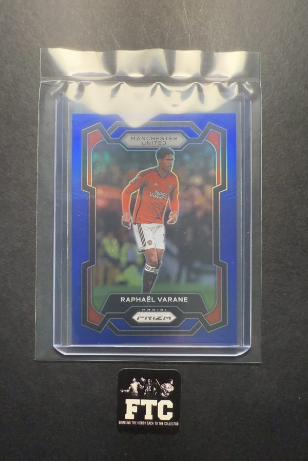 Raphael Varane, 2023 Prizm, Blue , #'d 115/299