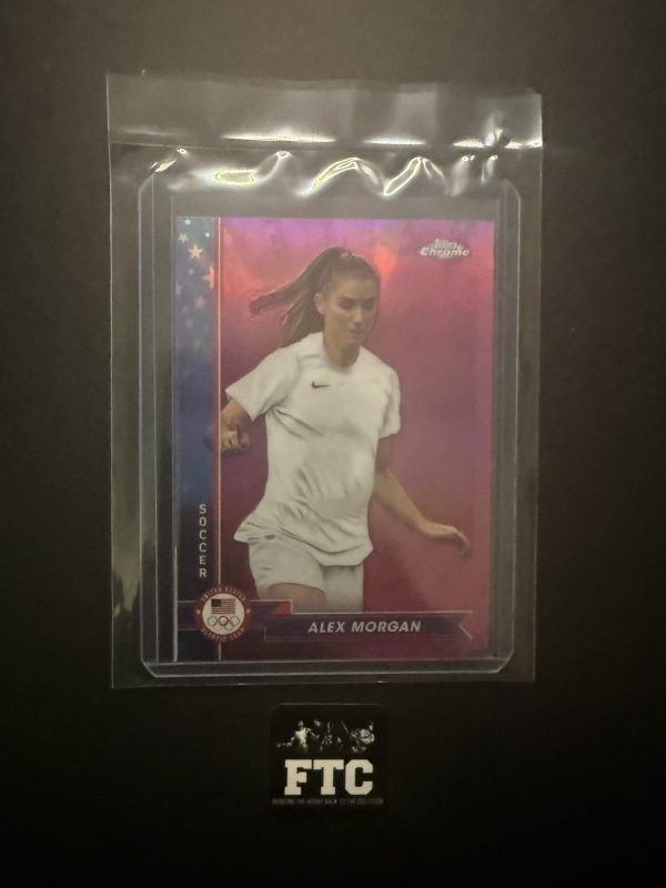 Alex Morgan, 2024 Topps Chrome, Pink