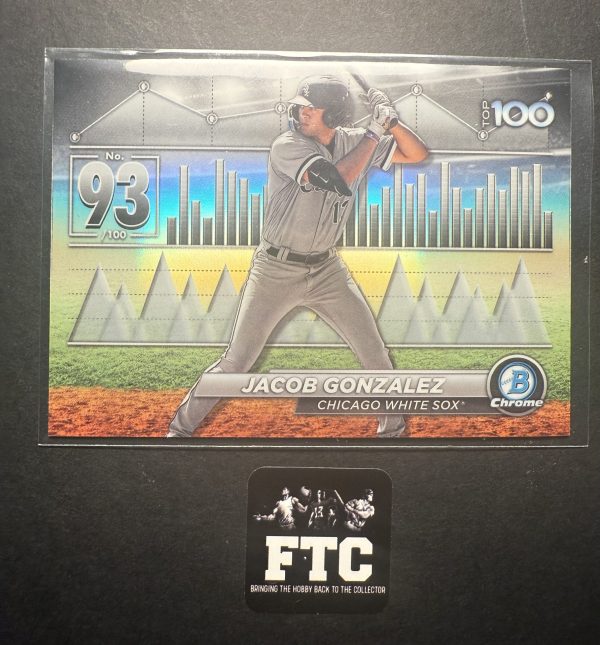 Jacob Gonzalez, 2024 Bowman Chrome, Top 100