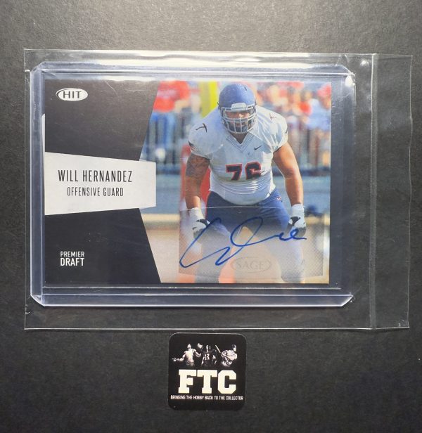 Will Hernandez, 2018 Sage Hit, AU, RC