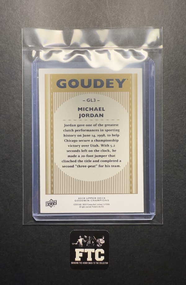 Michael Jordan, 2019 Goodwin Champions, Lenticular - Image 2