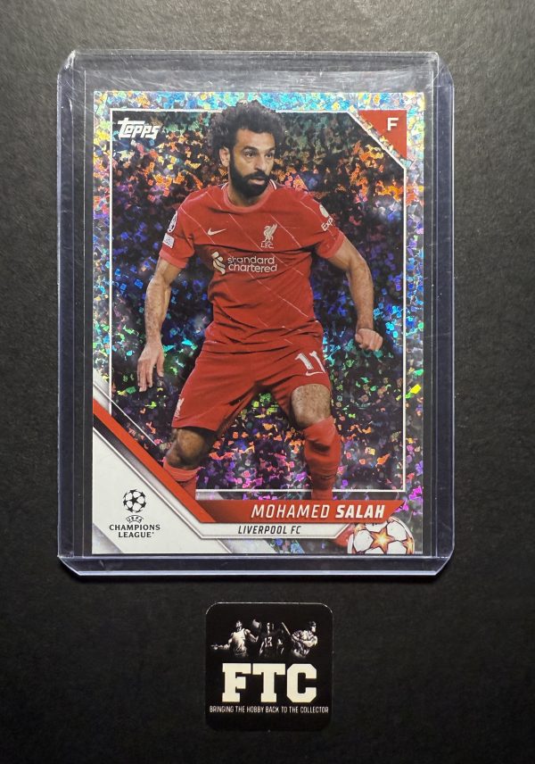 Mohamed Saleh, 2022 Topps Champion League, Speckle Foil