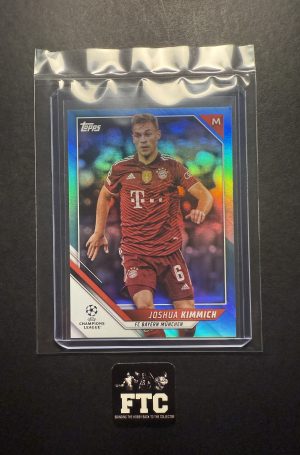 Joshua Kimmich, 2022 Topps Champions League, Aqua Foil, #'d 15/299