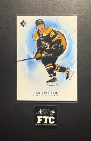 David Pastrnak, 2020-21 SP Hockey, Blue