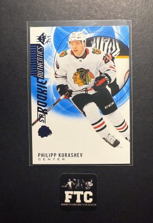 Philipp Kurashev, 2020-21 SP Hockey, Blue, RC