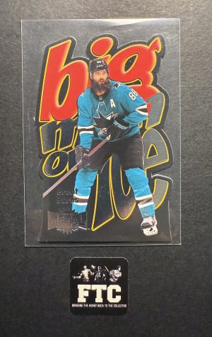 Brent Bruns, 2021-22 NHL Metal Universe, Big Man on Ice