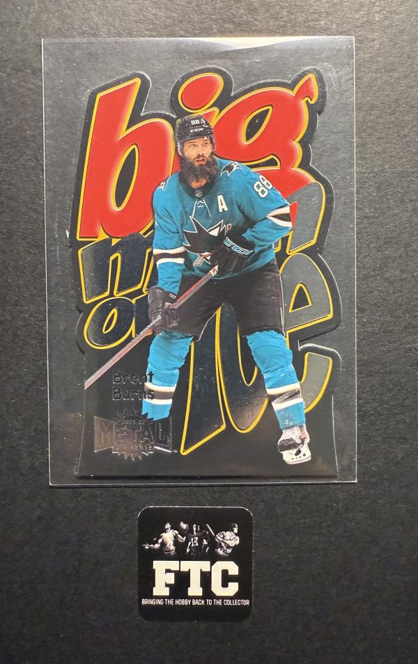 Brent Bruns, 2021-22 NHL Metal Universe, Big Man on Ice