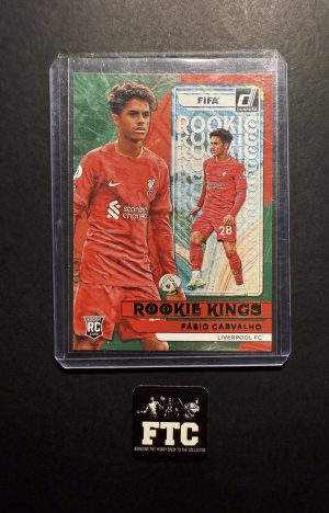 Pablo Carvalho, 2022-24 Donruss Soccer, Rookie Kings, Green, RC