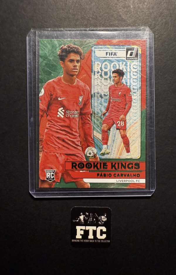Pablo Carvalho, 2022-24 Donruss Soccer, Rookie Kings, Green, RC