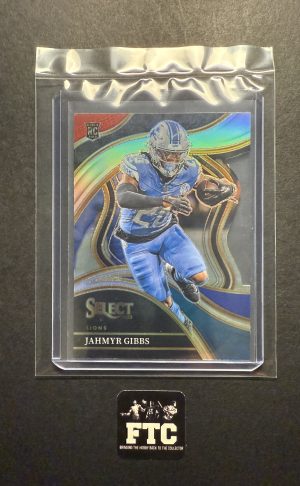 Jahmyr Gibbs, 2023 Select, Red Blue Die-Cut, RC