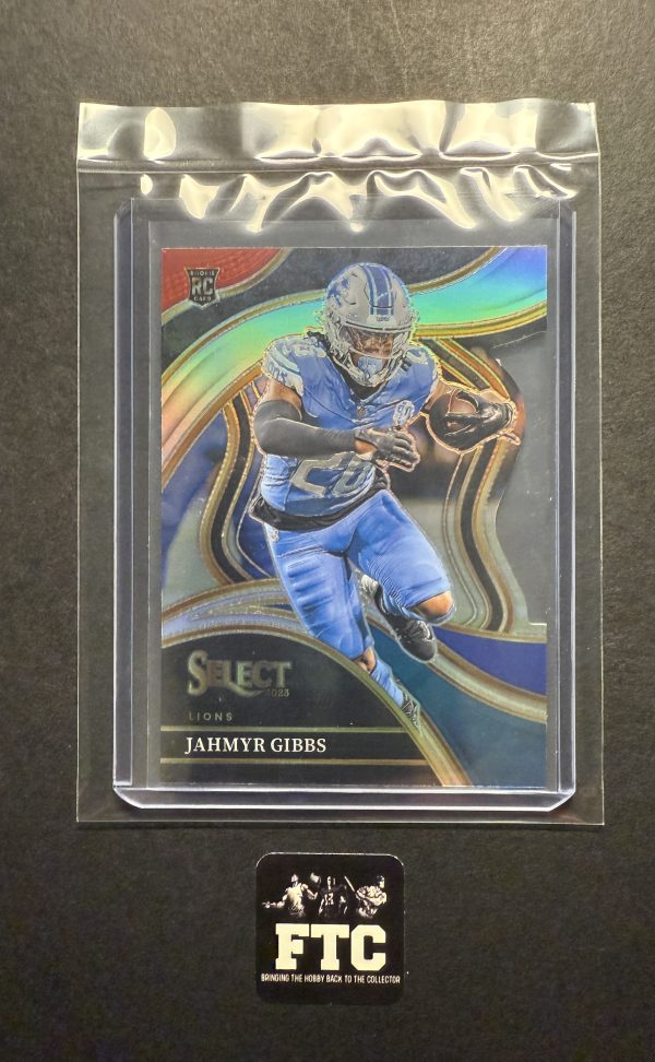 Jahmyr Gibbs, 2023 Select, Red Blue Die-Cut, RC