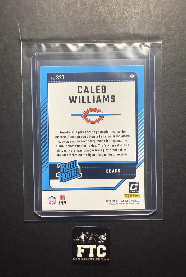 Caleb Williams, 2024 Donruss, RC - Image 2
