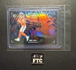 Bo Nix, 2024 Prizm, Profiles, "Case Hit," SP, RC
