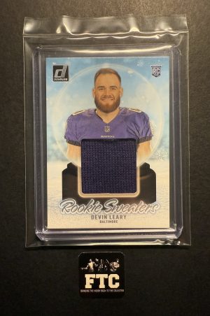Devin Leary, 2024 Donruss, Holiday Sweaters, MEM, RC
