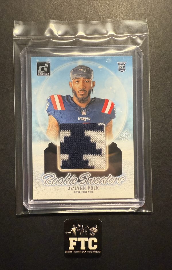 Ja'Lynn Polk, 2024 Donruss, Holiday Sweaters, MEM, RC