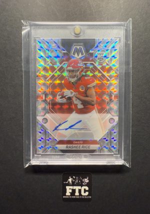Rashee Rice, 2023 Mosaic, Rookie Autographs Mosaic, AU, RC