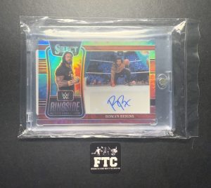 Roman Reigns, 2022 Select WWE, Ringside, Tie-Dye, AU, #'d 4/25, SSP