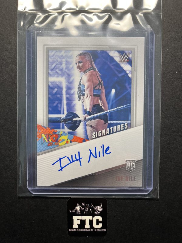 Ivy Nile, 2022 Panini WWE, NXT Signatures, AU, RC