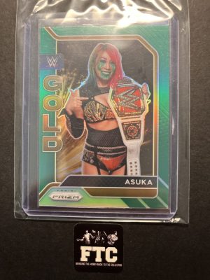 Asuka, 2022 Prizm WWE, Green Gold