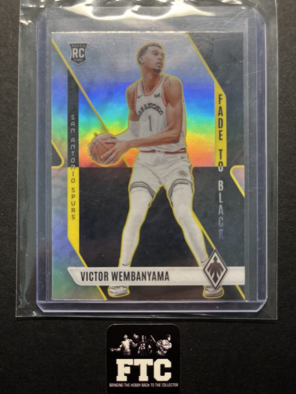 Victor Wembanyama, 2024 Phoenix, Fade to Black, Silver