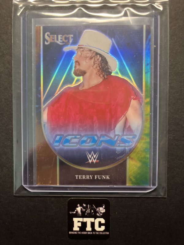 Terry Funk, 2024 Select WWE, Icons, Tie-Dye, #18/25, SSP