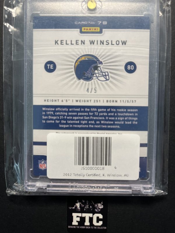 K Winslow back