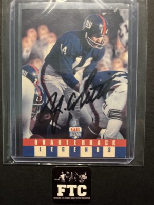 Y.A. Tittle, 1991 QB Legends, AU