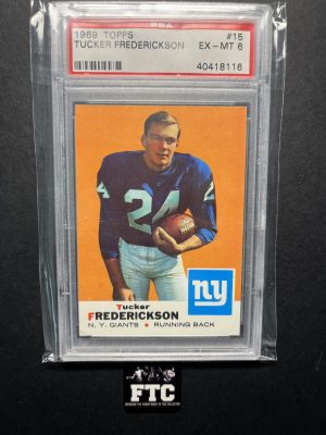 Tucker Frederickson, 1969 Topps, PSA EX-MT 6