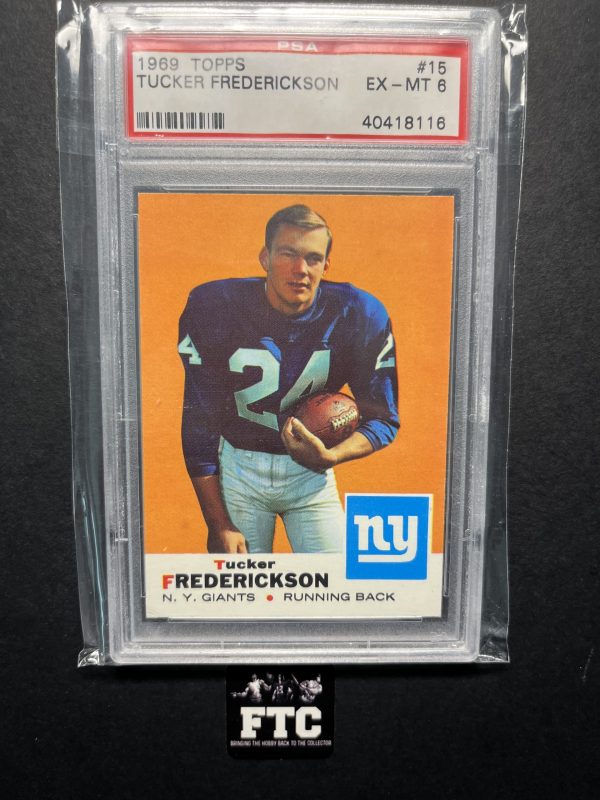 Tucker Frederickson, 1969 Topps, PSA EX-MT 6