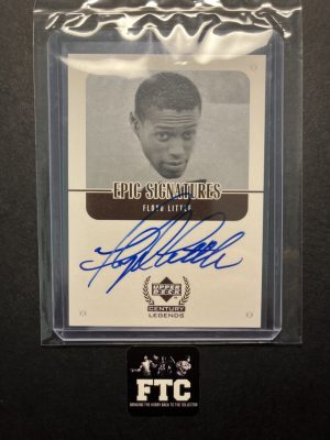 Floyd Little, 1999 Upper Deck, Epic Signatures, AU