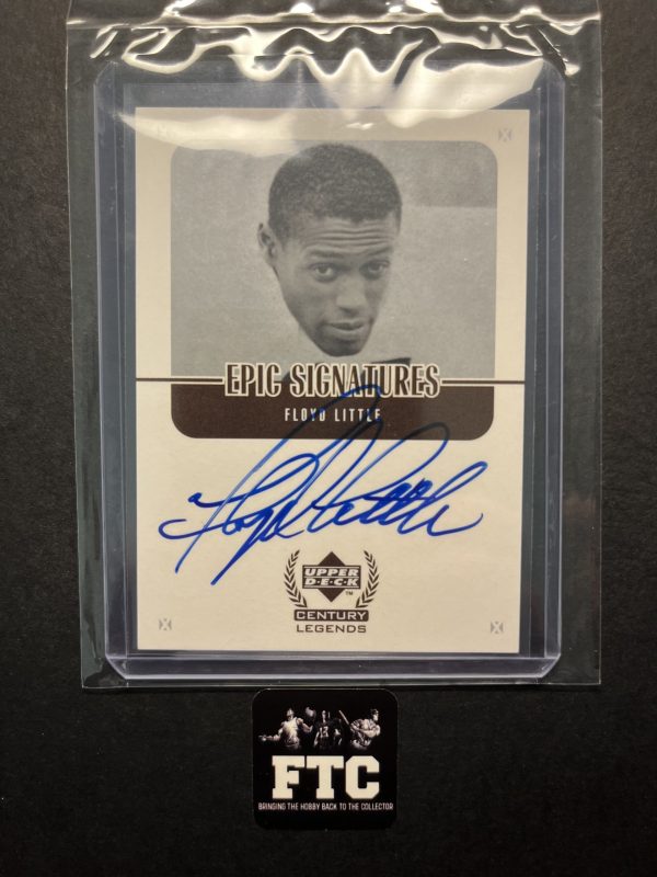 Floyd Little, 1999 Upper Deck, Epic Signatures, AU