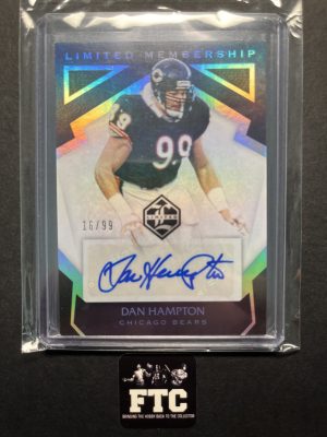 Dan Hampton, 2019 Limited, Limited Membership, AU, #'d 16/99