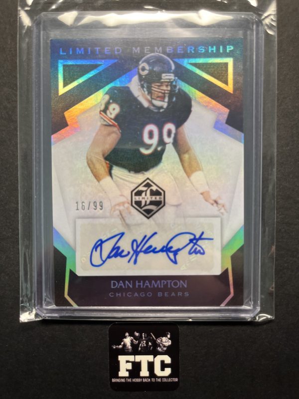Dan Hampton, 2019 Limited, Limited Membership, AU, #'d 16/99