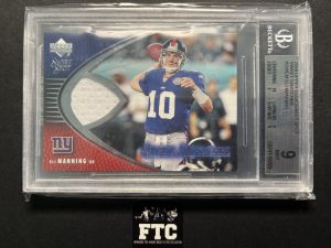 Eli Manning, 2004 Upper Deck, Sweet Swatches, MEM, RC