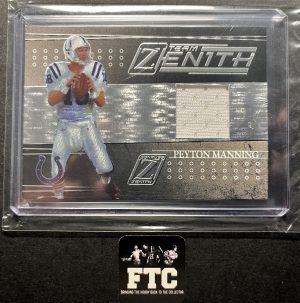 Peyton Manning, 2005 Zenith, Team Zenith, MEM, #'d 68/100 *Small surface issues*