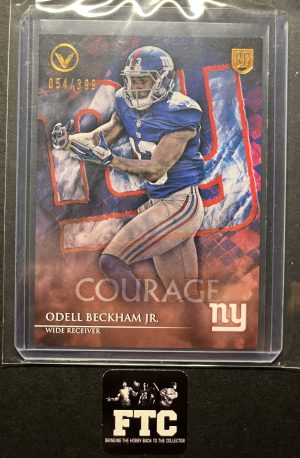 Odell Beckham Jr, 2014 Topps, Valor Speed, #'d 54/399, RC