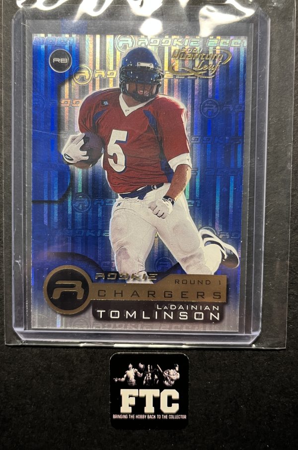 Ladainian Tomlinson, 2001 Leaf, Quantum, RC