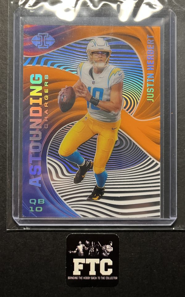 Justin Herbert, 2020 Illusions, Astounding Orange, RC