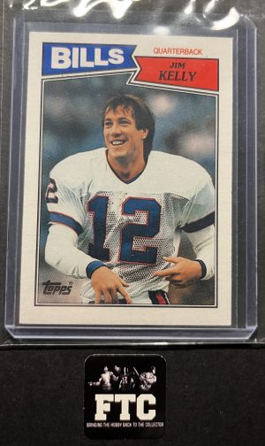 Jim Kelly, 1987 Topps, RC