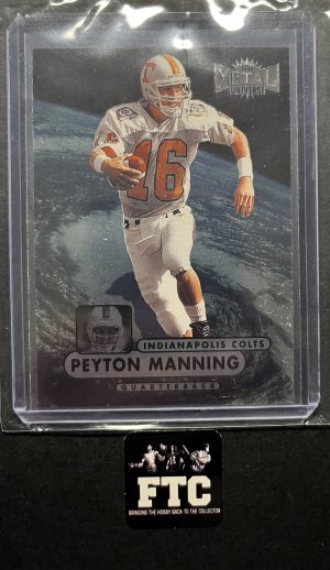 Peyton Manning, 1998 Skybox, Metal Universe, RC