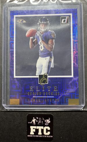 Lamar Jackson, 2018 Donruss, Elite Series Rookies