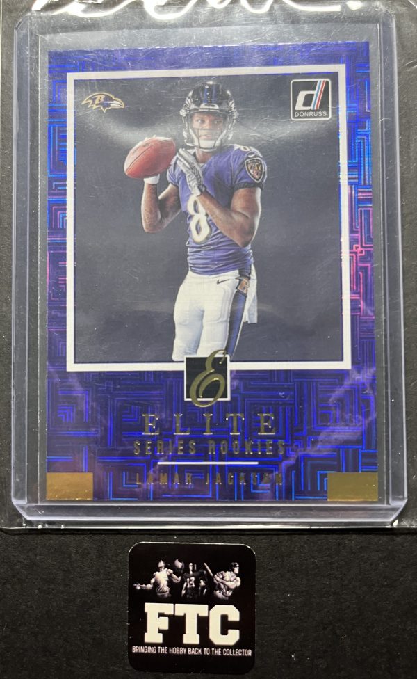 Lamar Jackson, 2018 Donruss, Elite Series Rookies